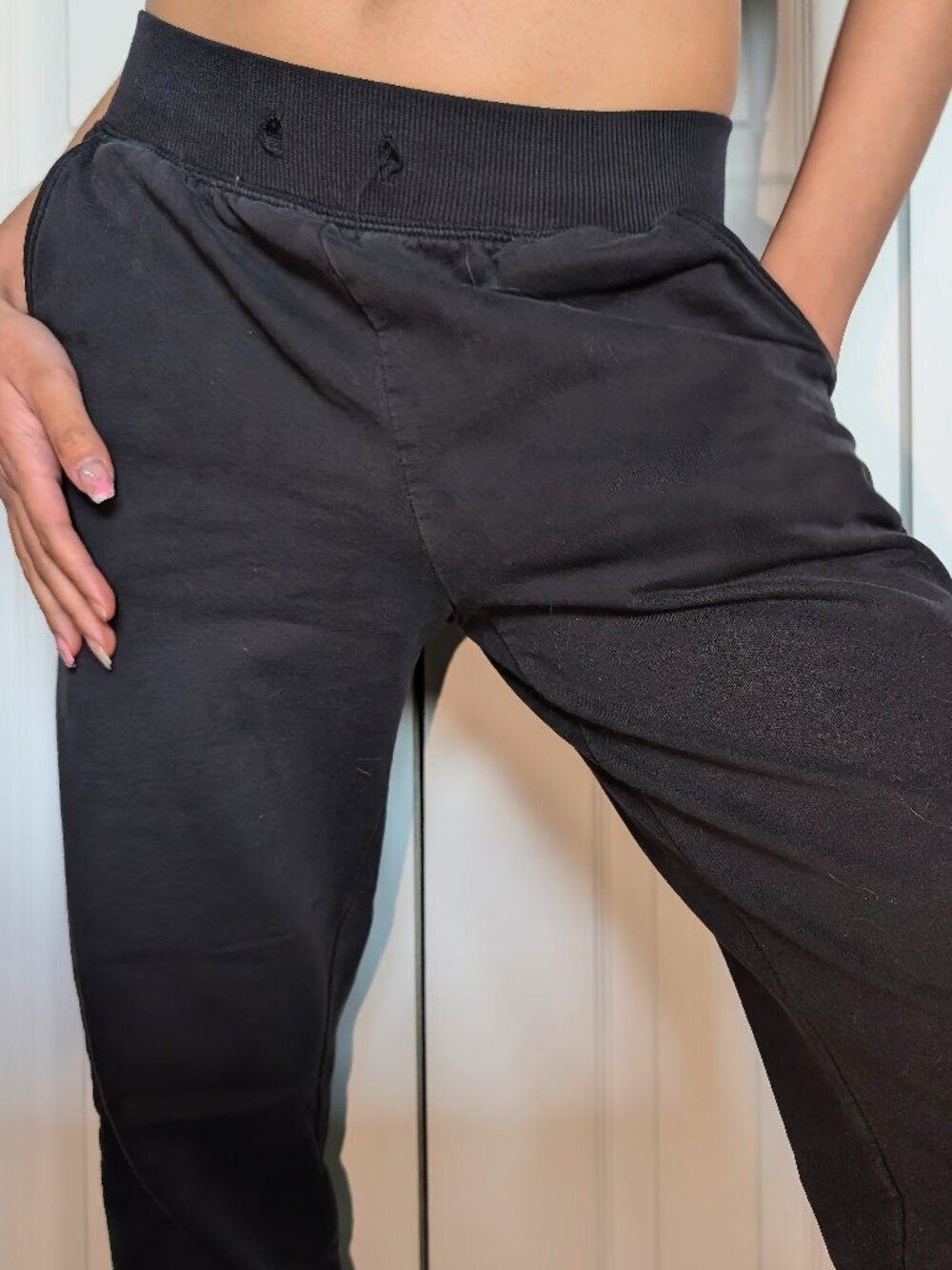 Black Garage Sweatpants